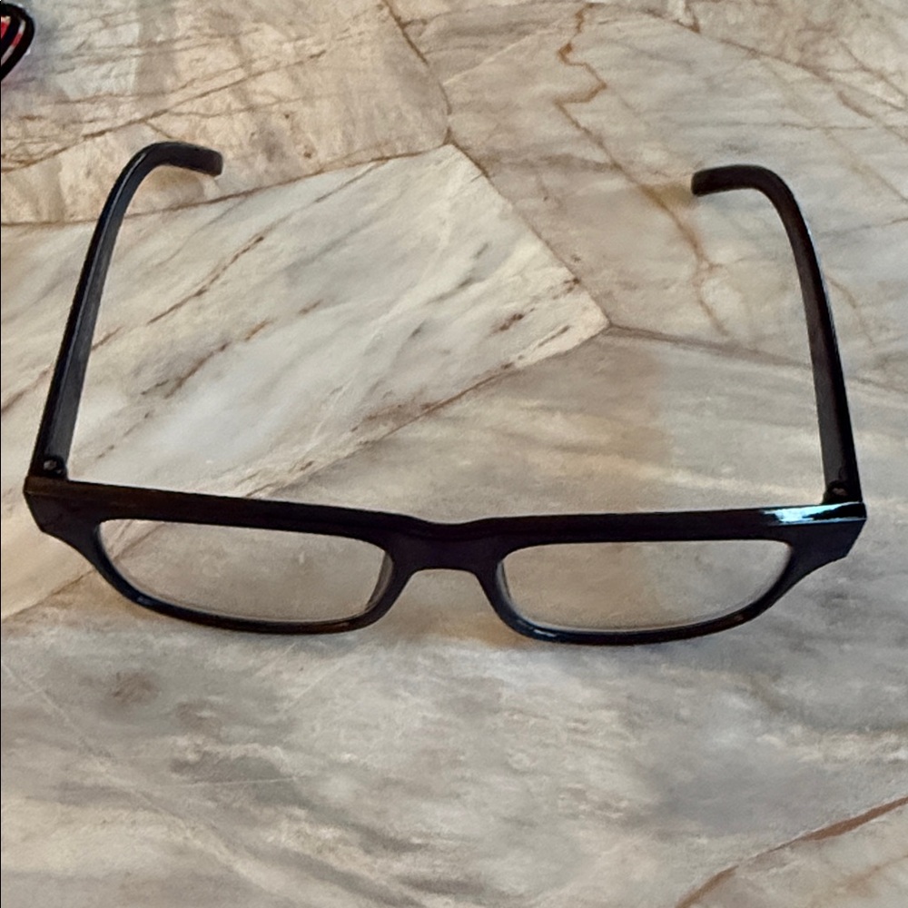 Black Rectangular Eyeglasses - image 3
